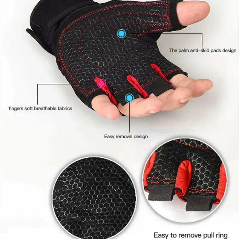 Outdoor Fingerless Unisex Gloves