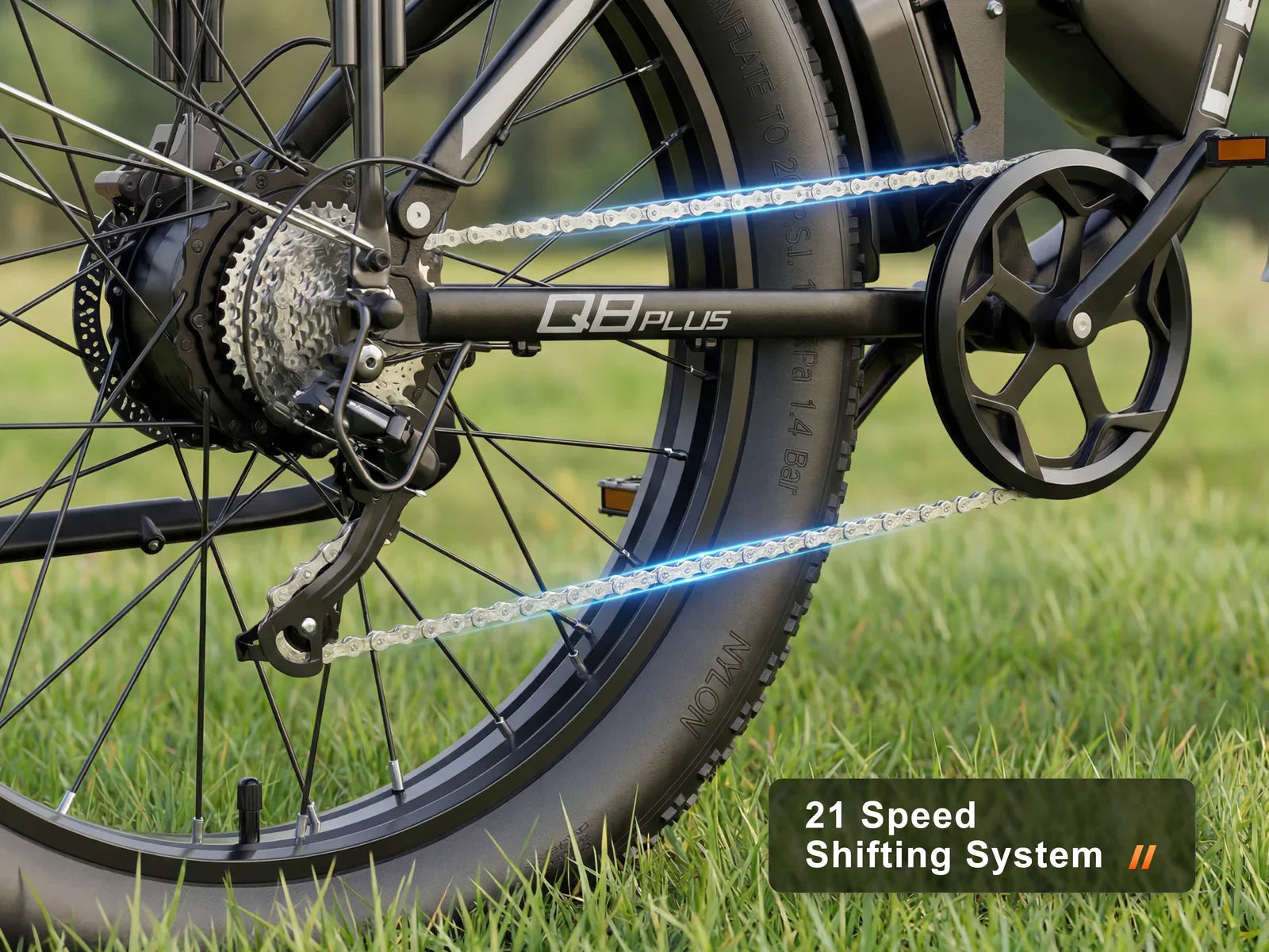NEW Q8PLUS 5000W adult electric bicycle, 45MPH dual motor