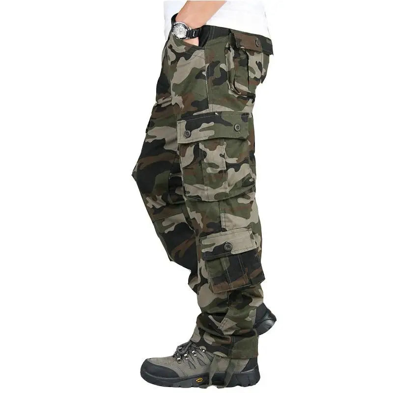 Men's Tactical  Cotton Cargo Hiking Pants