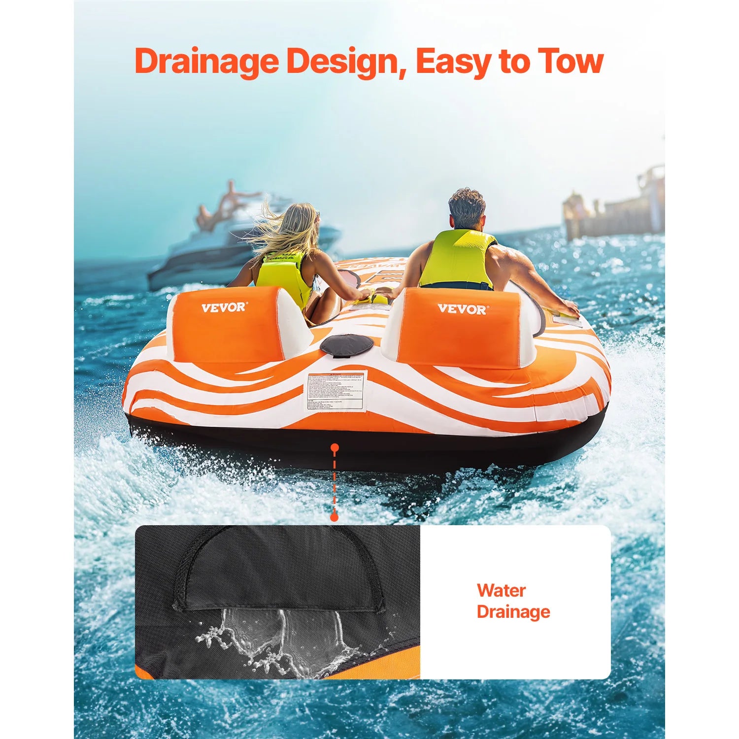 Towable Tubes for Boating  Inflatable Boat Tubes