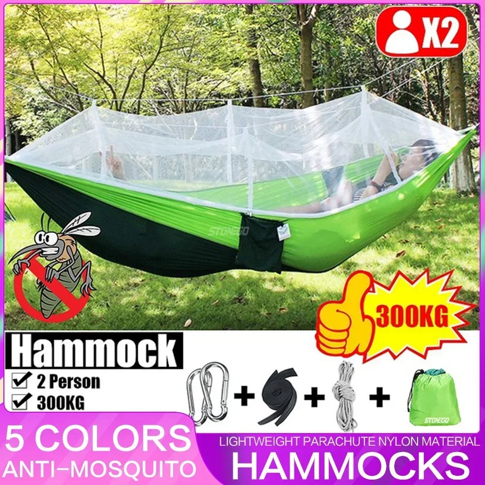 Camping Hammock with Mosquito Net