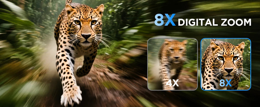 4K Night Vision Binoculars for Adults With Tactical Light,