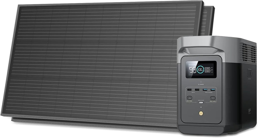 Solar Generator  Portable Power Station, 1800W