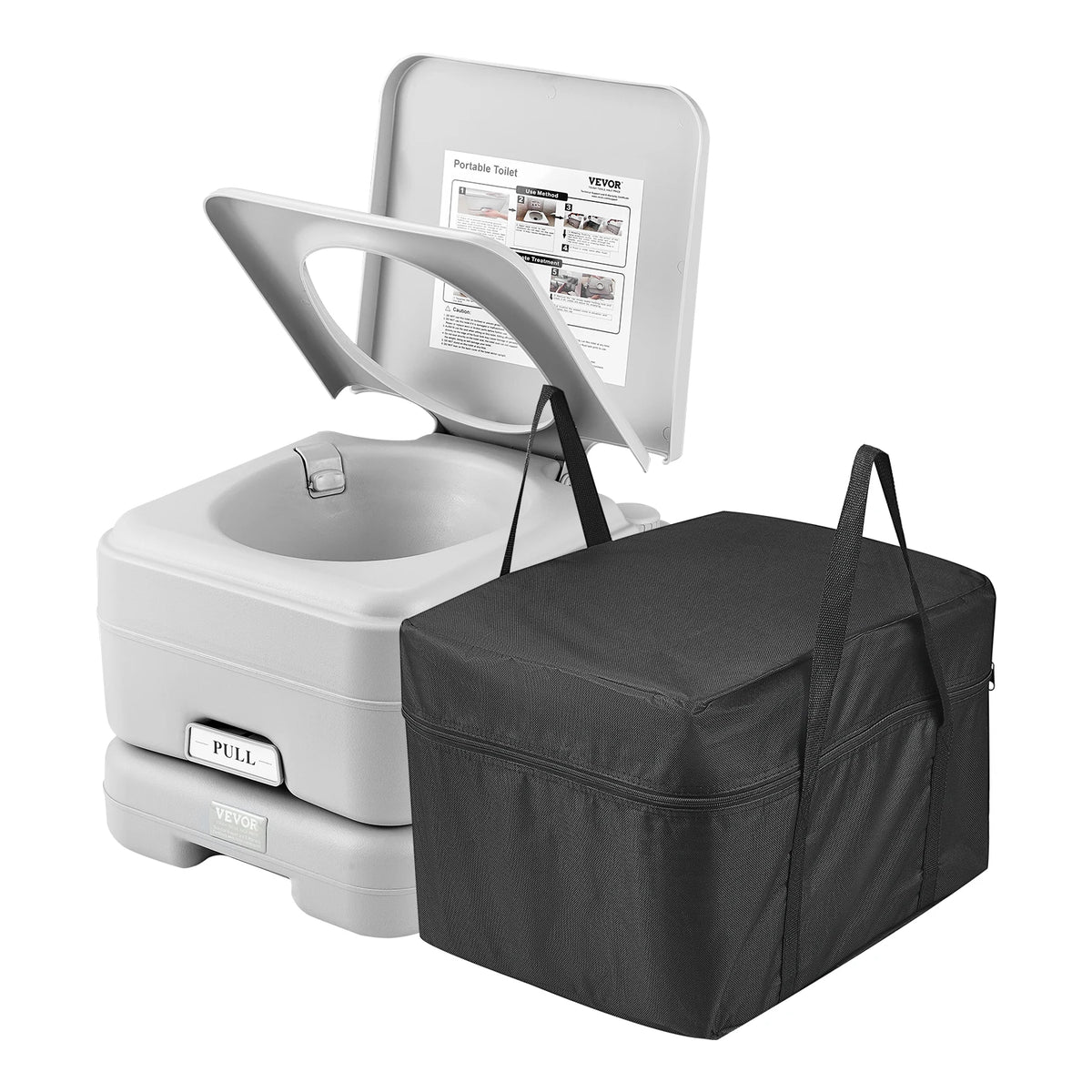 Porta Potty Push-Button Pressurized Flush