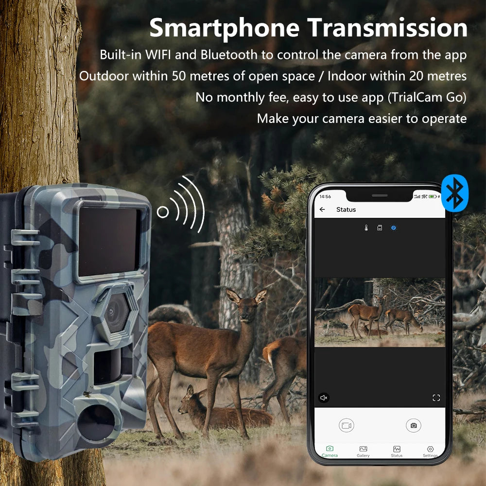 WiFi Motion Detection Trail Camera