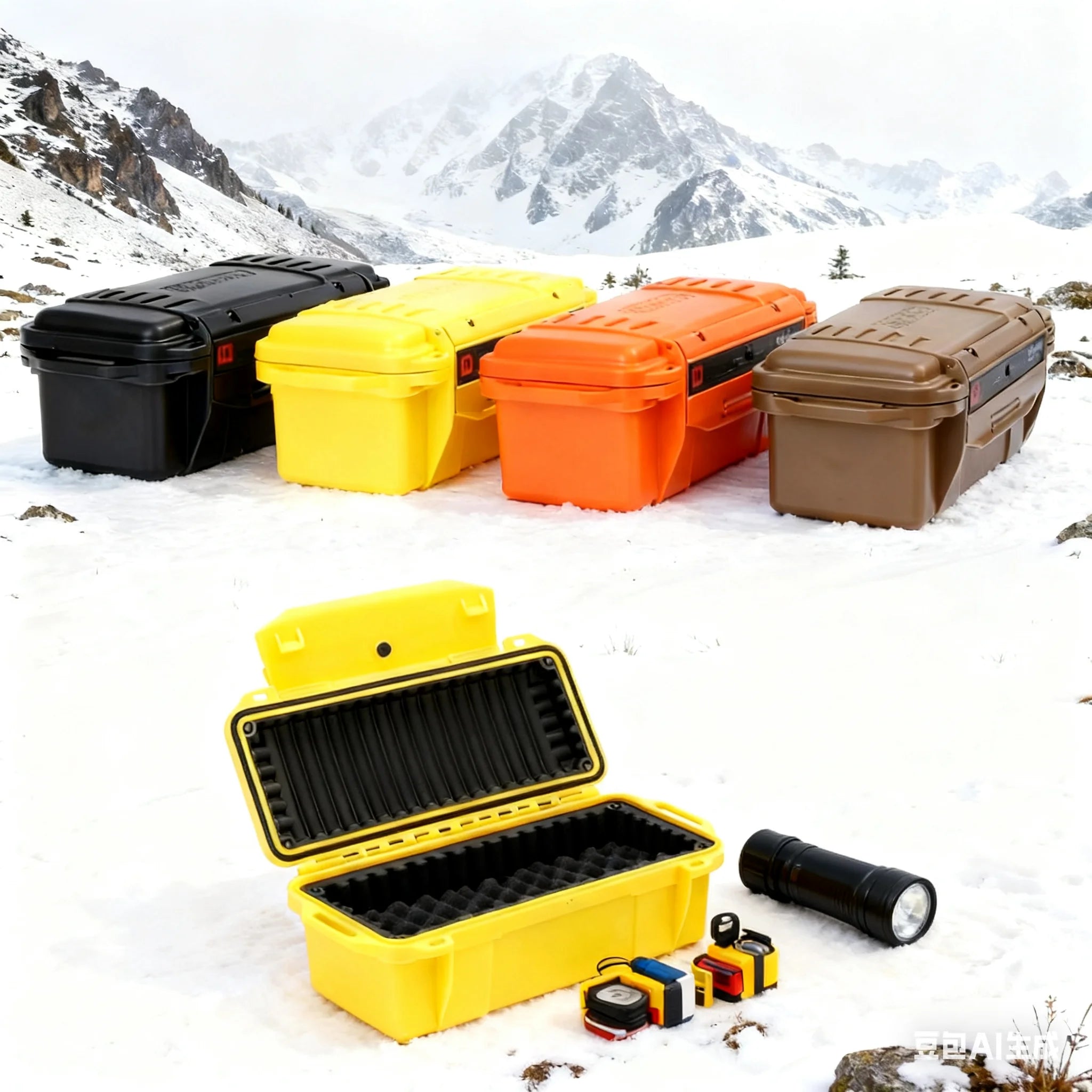 Outdoor Activities Waterproof Drifting Box with Survival Equipment