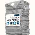 5/10/20pcs Kitchen Towel, micro Fiber Light Gray