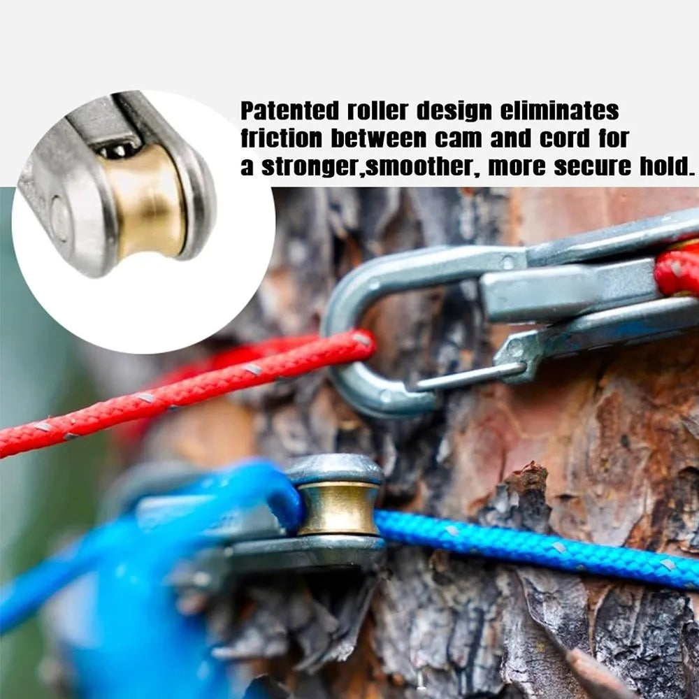 New Knot-Free Rope Tensioner Adjusters