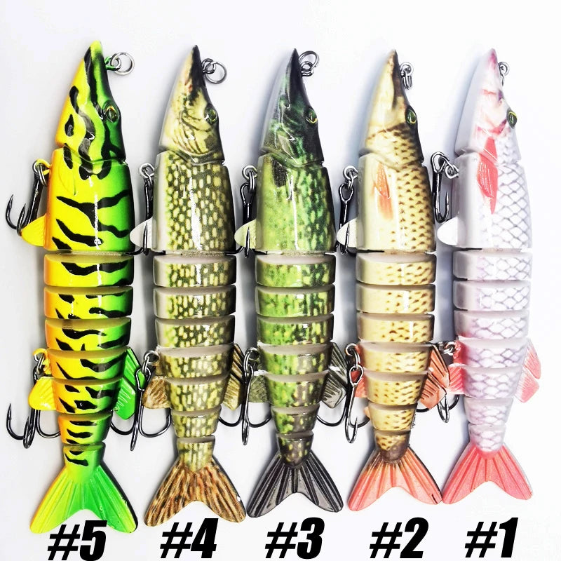 Jointed Swimbaits Slow Sinking Bionic Swimming Lures