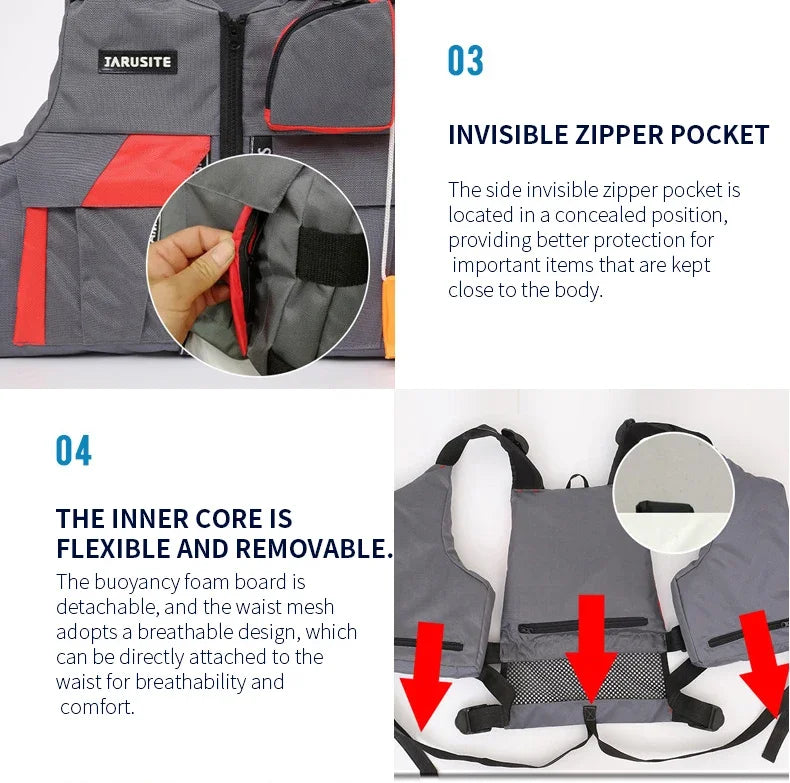 High Buoyancy Fishing  Life Jacket