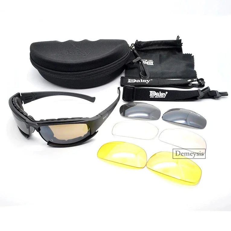 Tactical Polarized Glasses Outdoor Sport Goggles Sunglasses