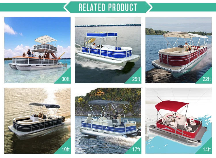 High Speed Luxury Jet Boat Aluminum Hull Inboard Engine