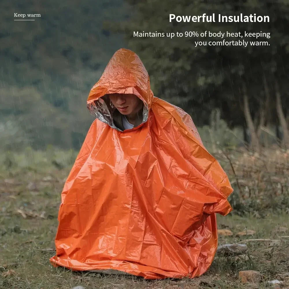 Poncho Waterproof Rainwear B Camping Equipment