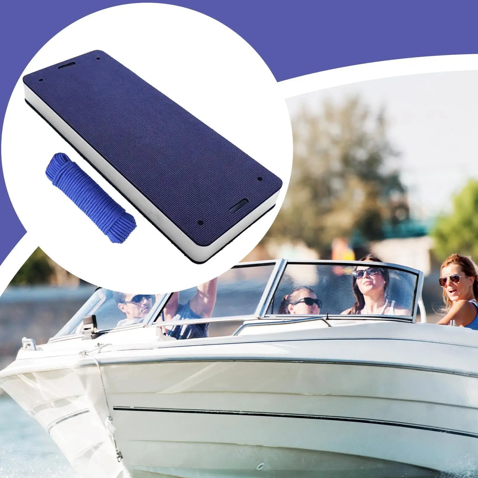 Heavy-Duty Protection Cushioning Pontoon  Flat Boat Bumpers