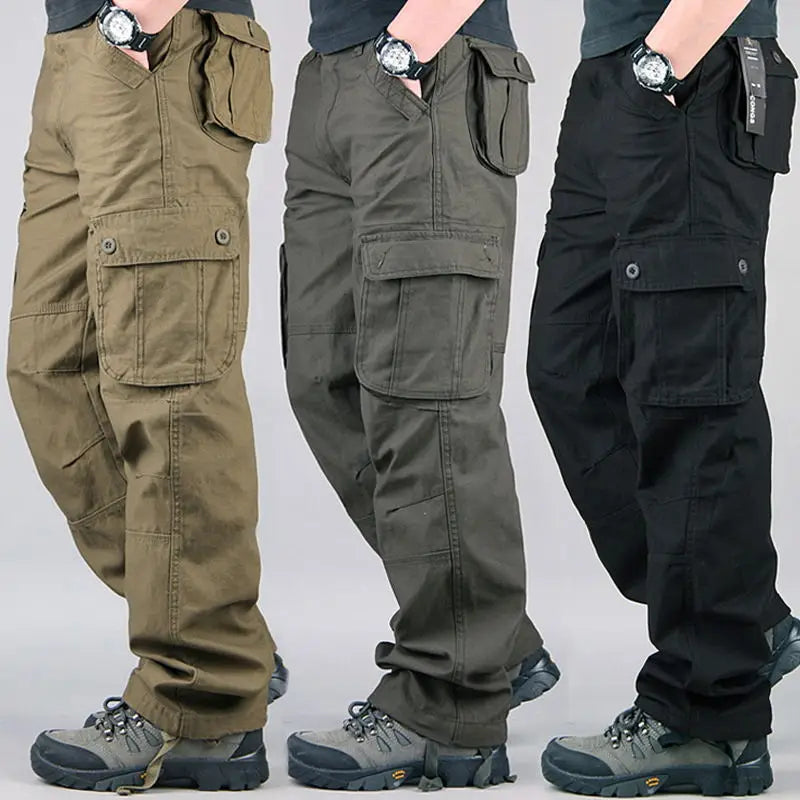 Men's Tactical  Cotton Cargo Hiking Pants