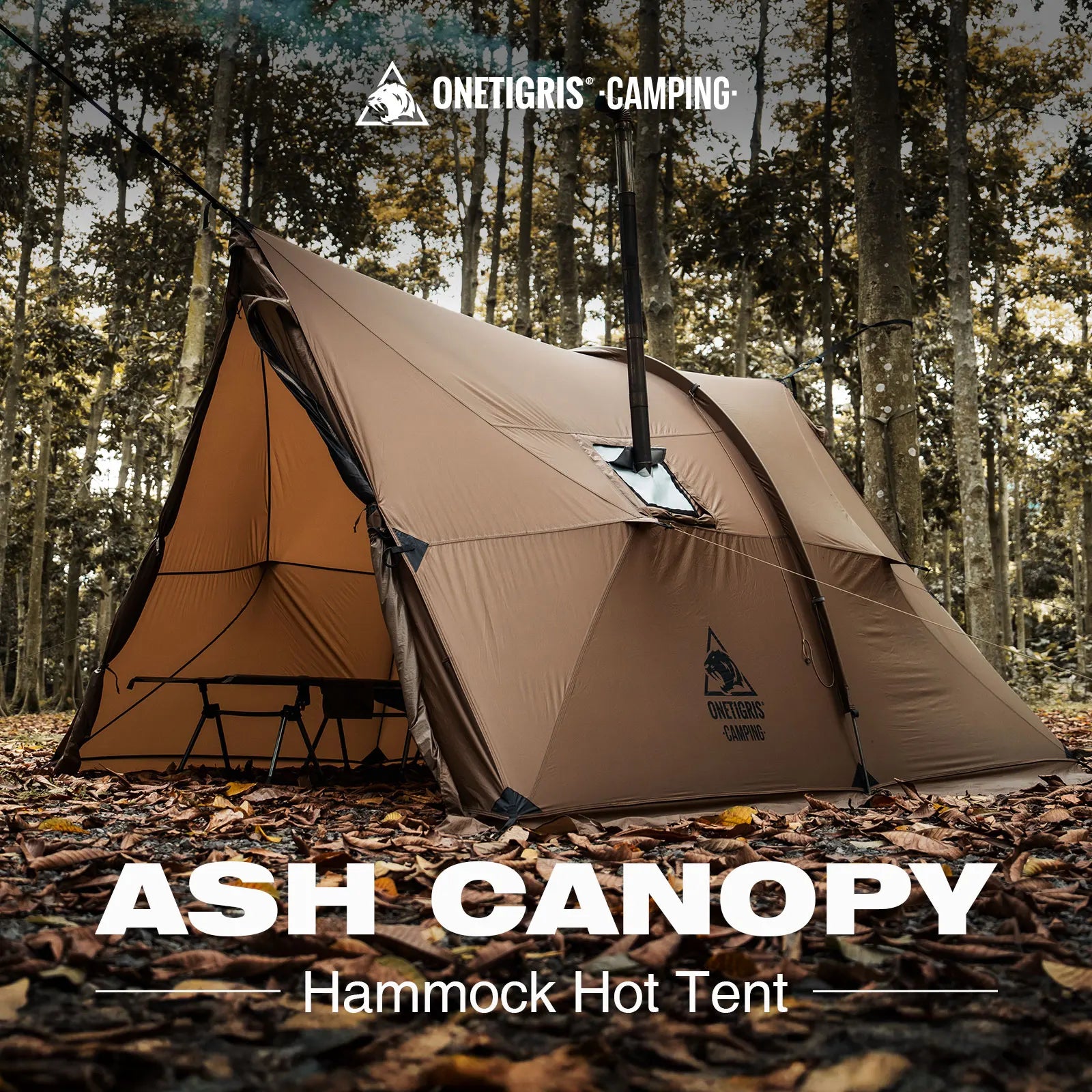 Hammock Canopy 4 Person  with Stove Jack 4 Season