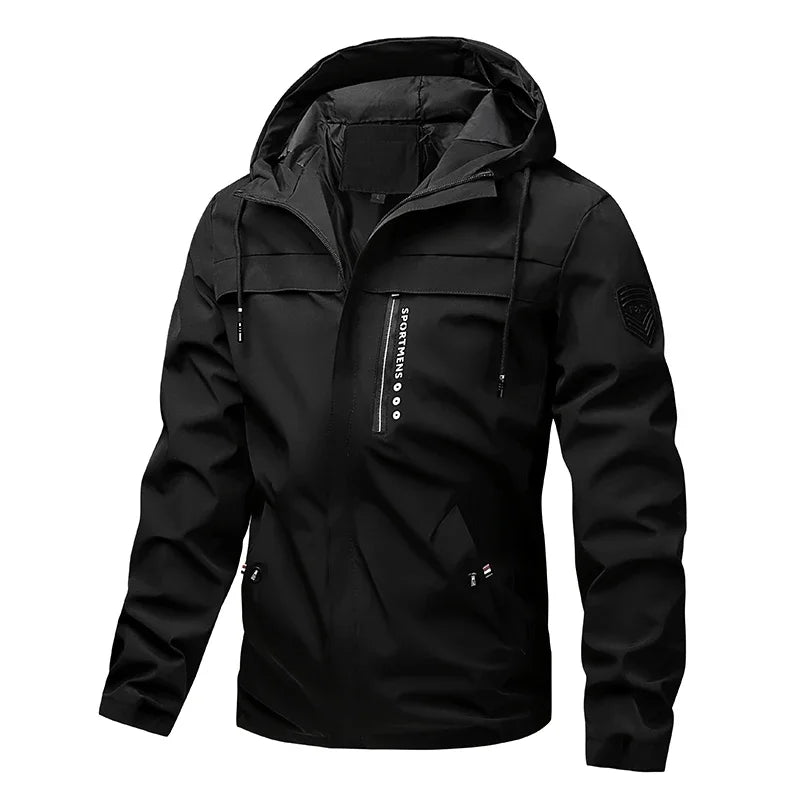 Hooded Coat Outdoor  Jacket