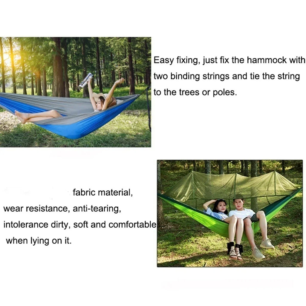 Camping Hammock with Mosquito Net