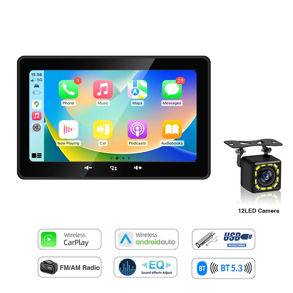 Wireless  Waterproof Bluetooth FM AM AUX For Boat