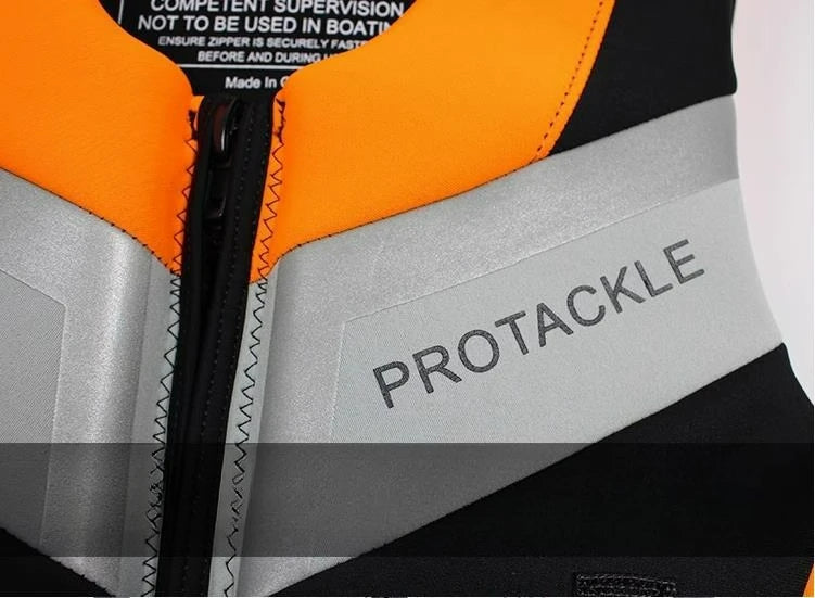 Buoyancy Vest with Zipper for Jet Ski Wakeboarding Paddleboarding