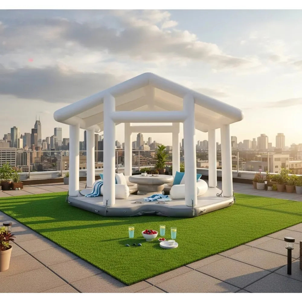 Water Party Inflatable Floating Dock Platform Sofa Boat