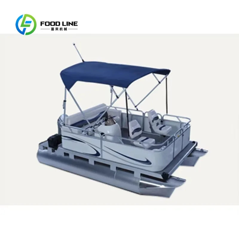High Speed Luxury Jet Boat Aluminum Hull Inboard Engine