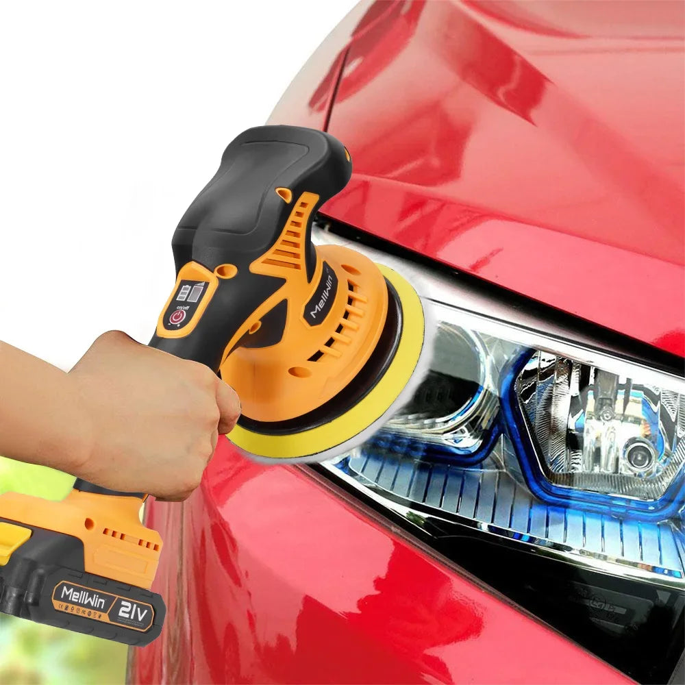Digital Display Cordless Electric Polishing Waxing Sanding Machine