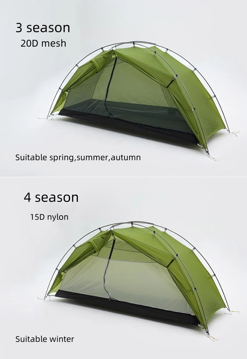 Ultralight 1 Person Camping Tent