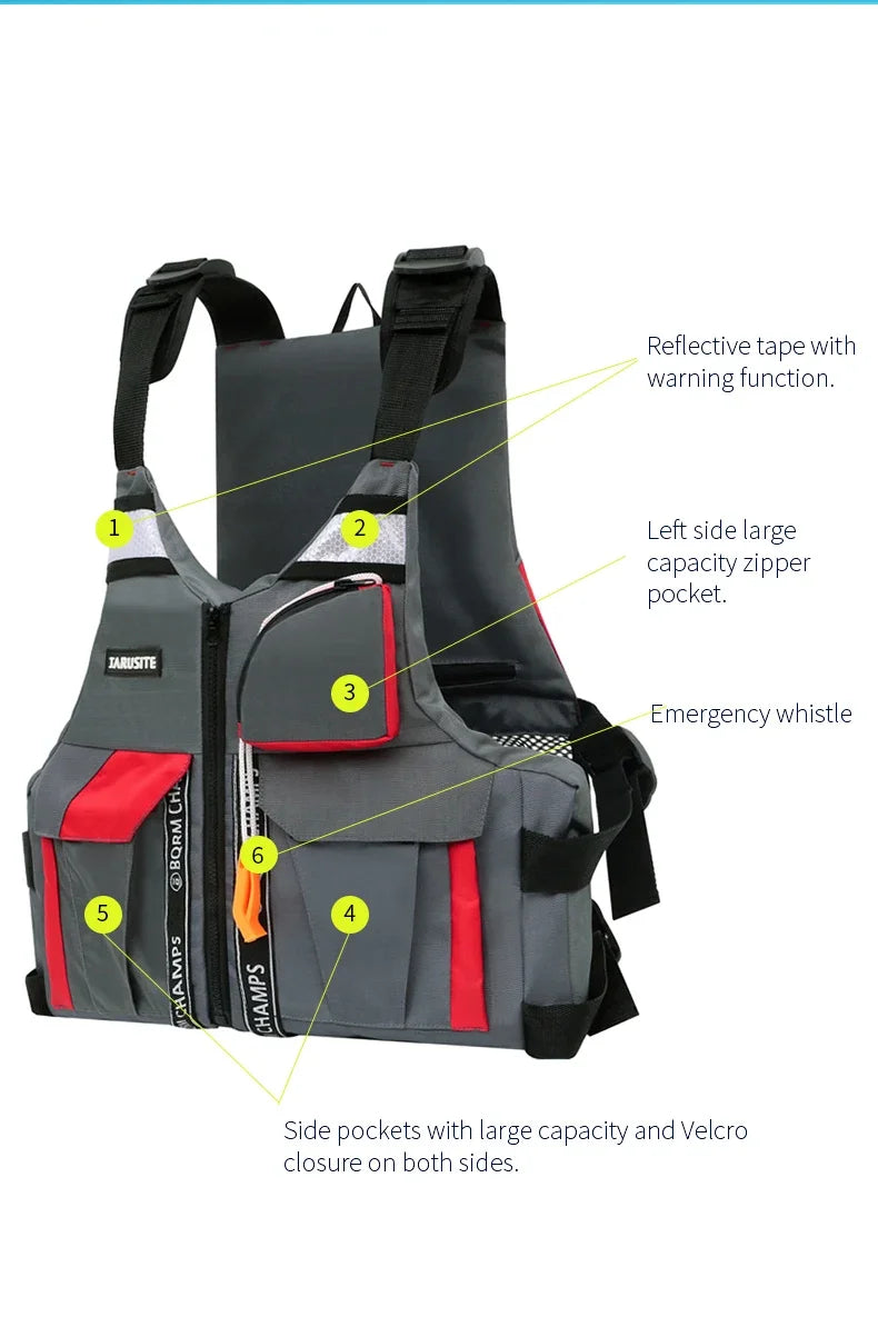 High Buoyancy Fishing  Life Jacket