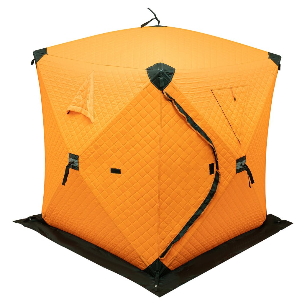 Orange/Blue/Red/Camouflage Ice Fishing Tent
