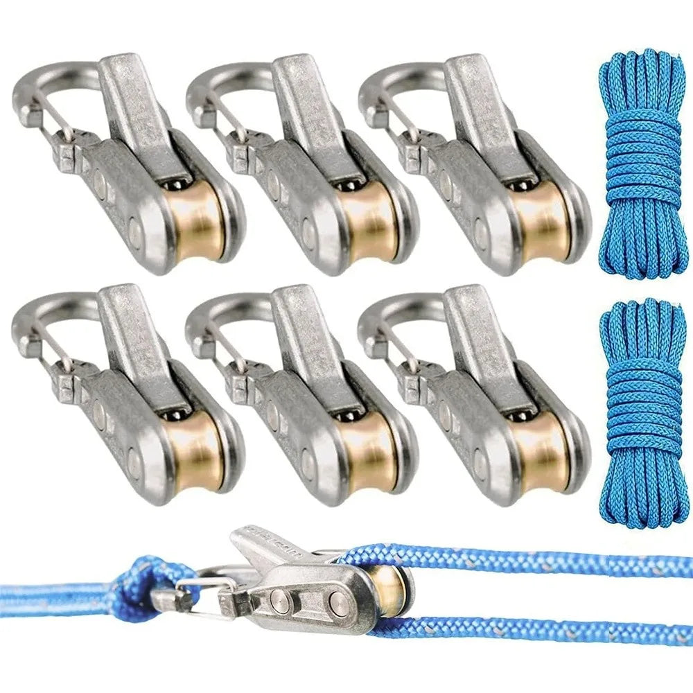 New Knot-Free Rope Tensioner Adjusters