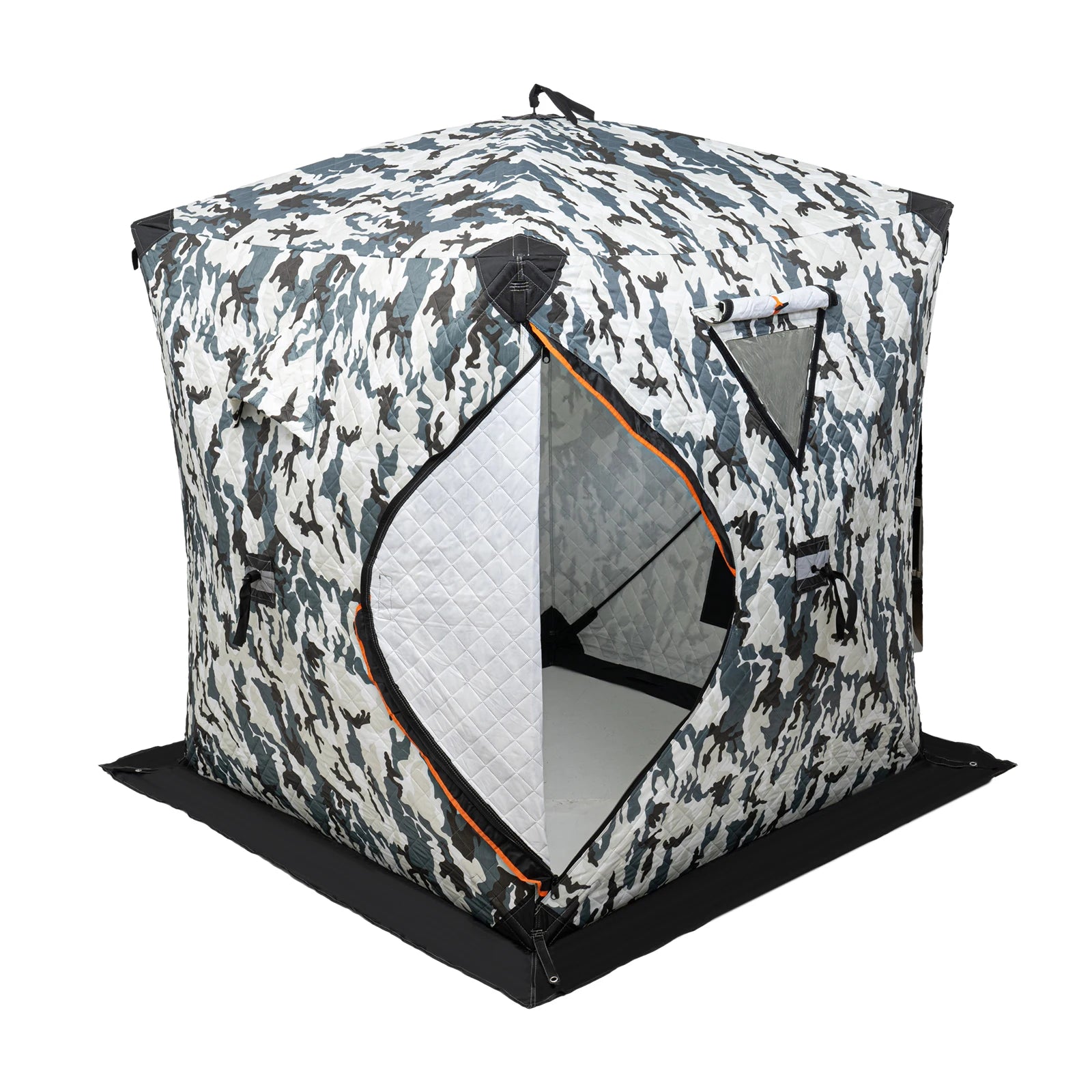 Orange/Blue/Red/Camouflage Ice Fishing Tent