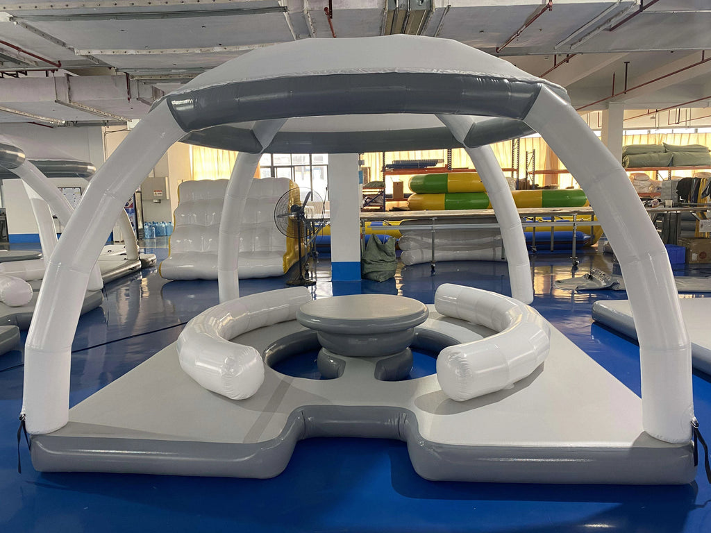 Water Party Inflatable Floating Dock Platform Sofa Boat