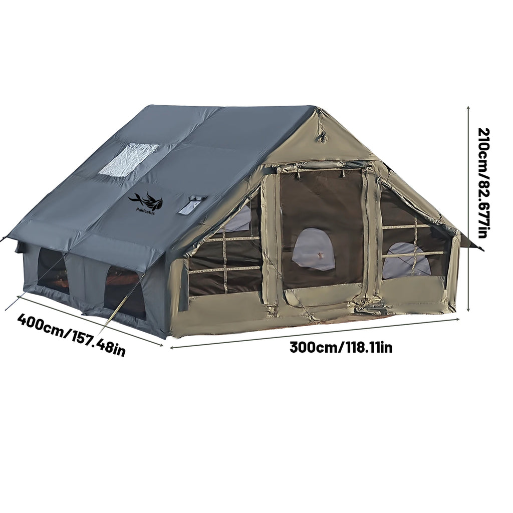 Large Inflatable Camping Tent with Skylight,