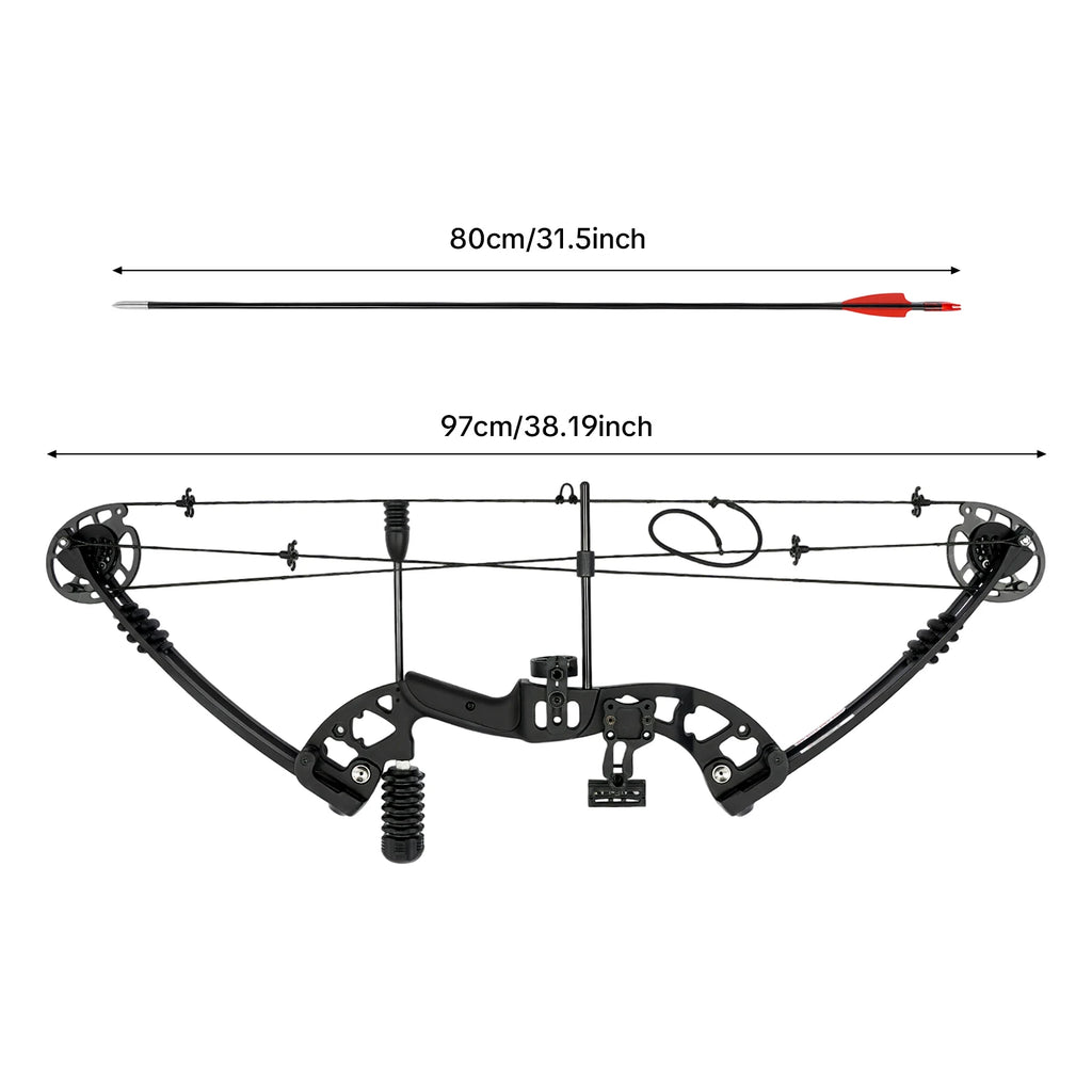 Right Handed Compound Bow Arrows Set