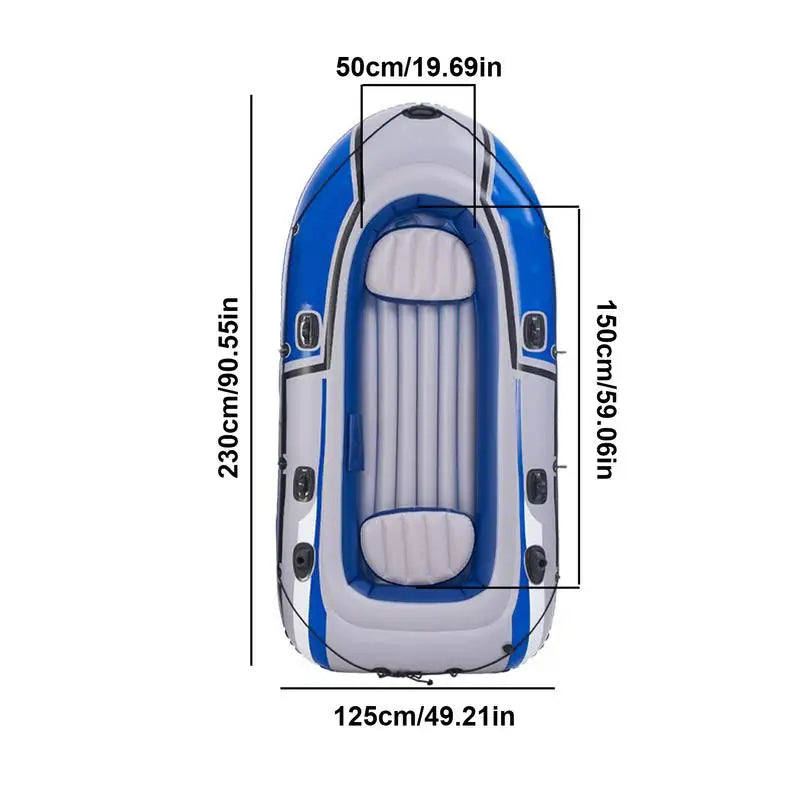 Inflatable Boat Three Person Kayak   Boat