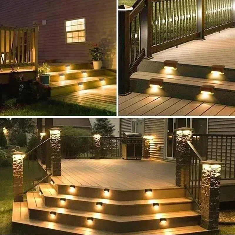 Outdoor LED Solar Deck  & Garden Lights
