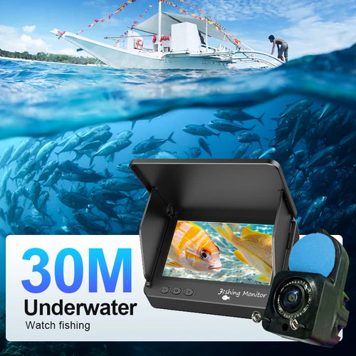 Ice Fishing Camera 1080P HD Infrared Night Vision Portable Underwater for Winter Lake  Fishing