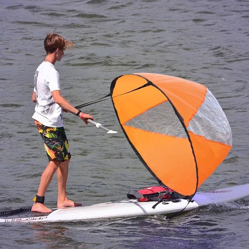 Downwind  Inflatable Drag Sail