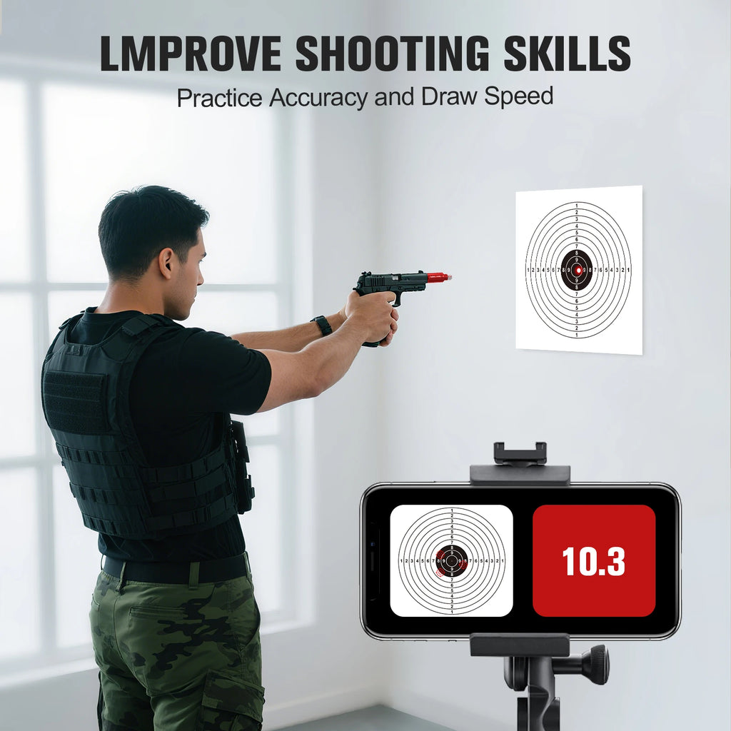 Pistol and rifle dry fire laser 9mm/38SPL laser training tool