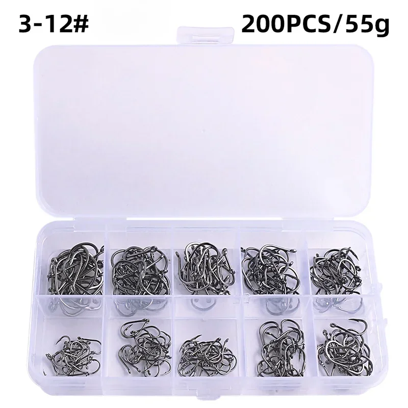 Fishing Hooks Carbon Steel Strong