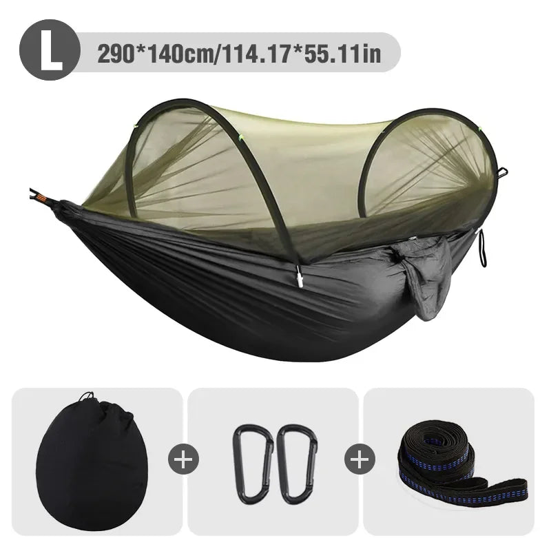 Camping Hammock with Mosquito Mesh