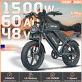 1500W Motor 48V Electric All-Terrain Motorcycle