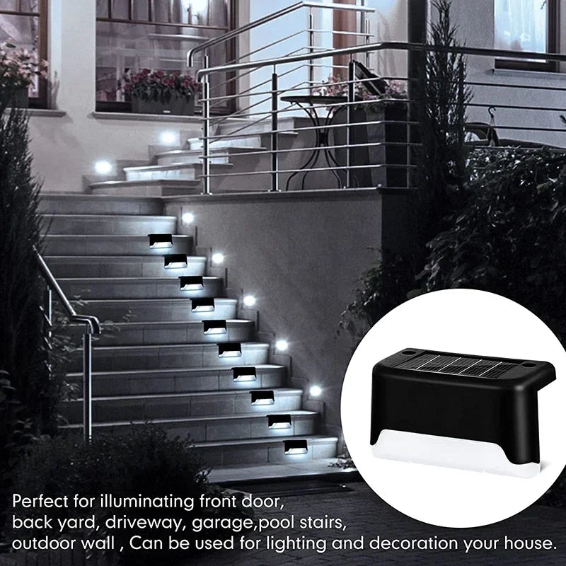 32/24/16/12/8/4Pcs Solar Deck Lights Outdoor