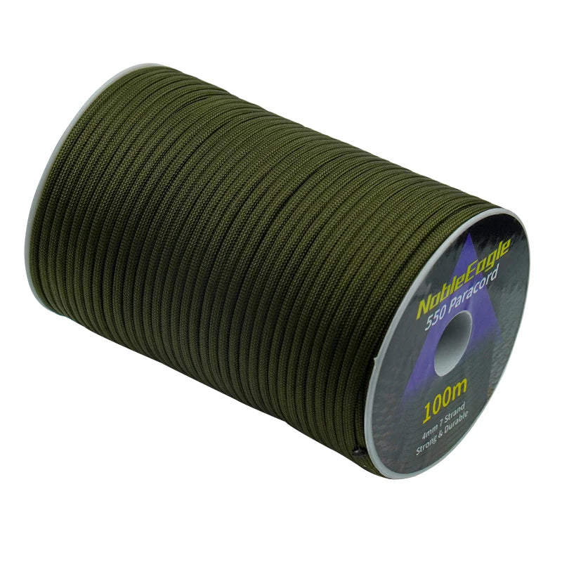 Military 550 Paracord Rope 100M Parachute Cord