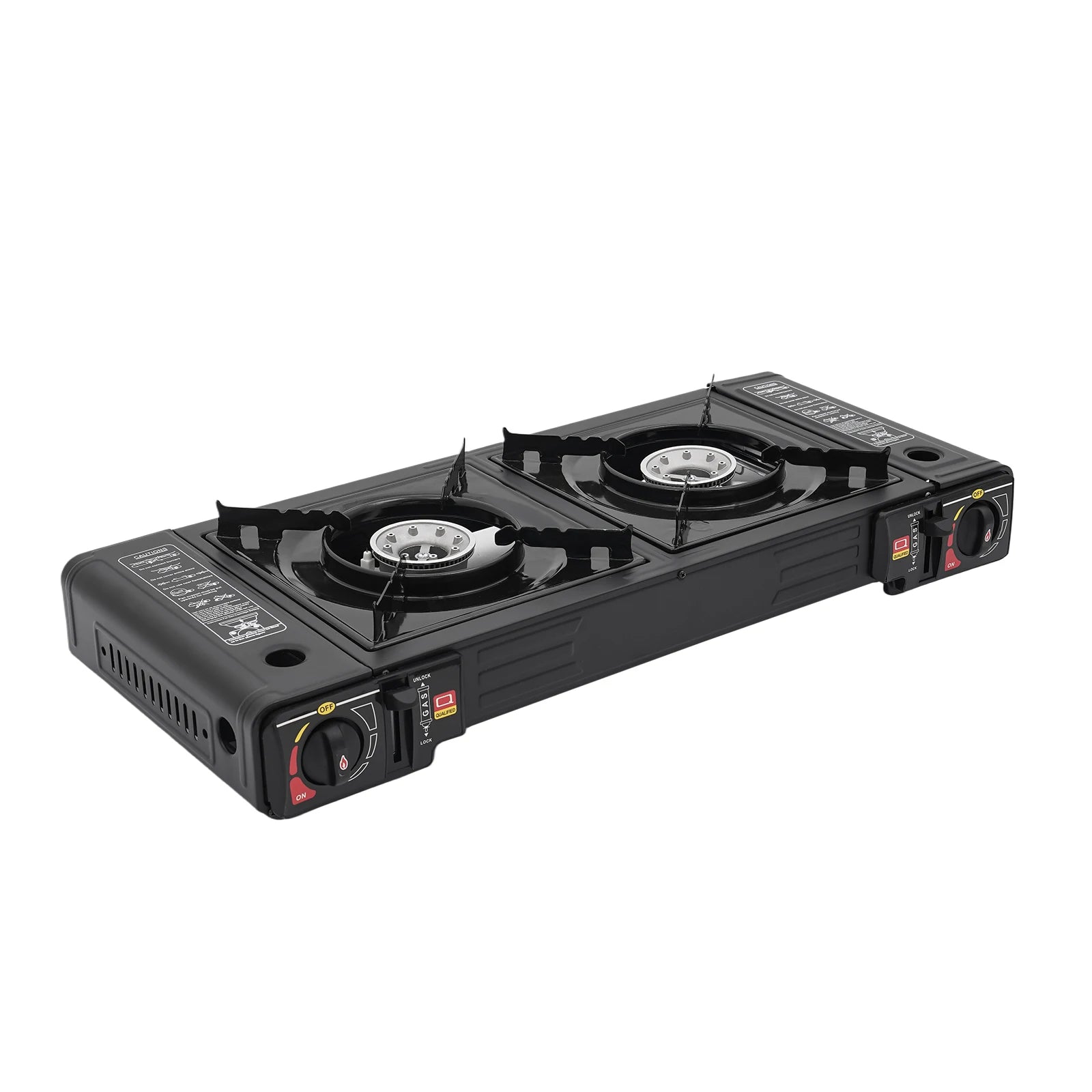 2 Burners Portable Camping Stove,