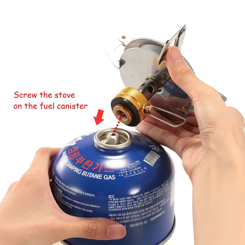 Outdoor Camping Gas Stove Ultralight Portable Stove