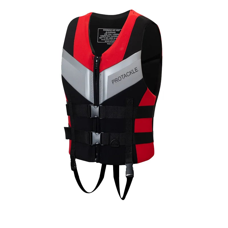 Buoyancy Vest with Zipper for Jet Ski Wakeboarding Paddleboarding