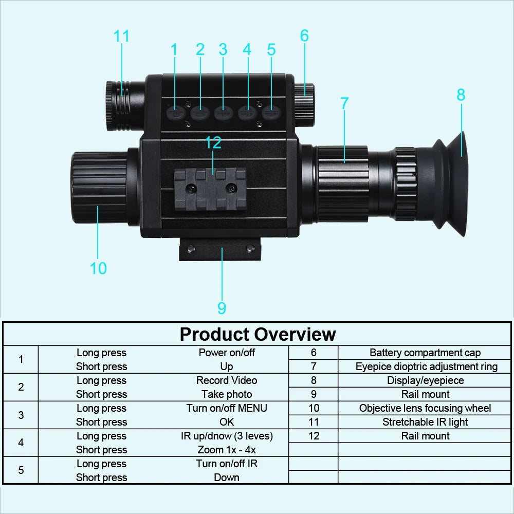 Digital Night Vision Riflescope