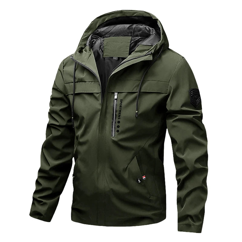 Hooded Coat Outdoor  Jacket